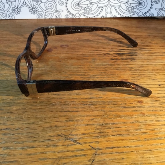 Chanel eyeglasses frames only ==3165==52-16-130==preowned but in good shape - Picture 8 of 12